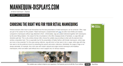 Desktop Screenshot of mannequin-displays.com